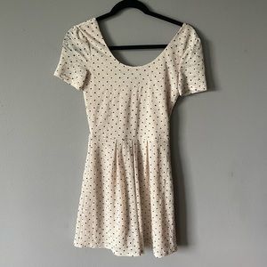 Pins & Needles Lace Polka Dot Dress